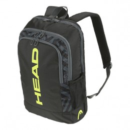 HEAD BASE BACK PACK ZWART/Geel